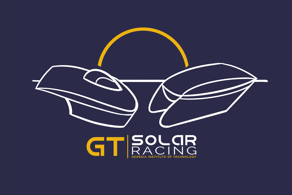 solar racing shirt graphic