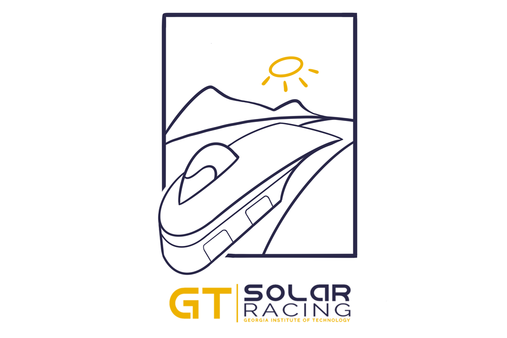 solar racing sweatshirt graphic